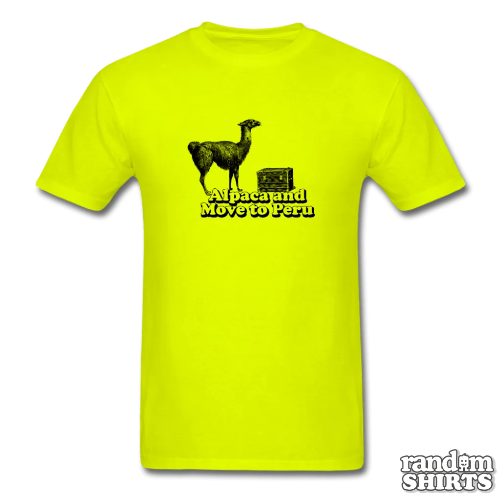 Alpaca And Move To Peru