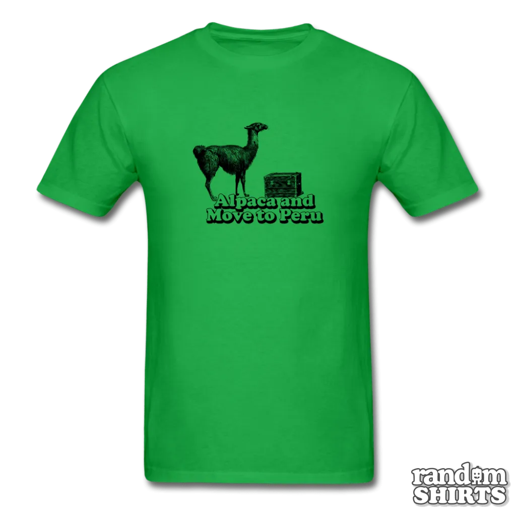 Alpaca And Move To Peru