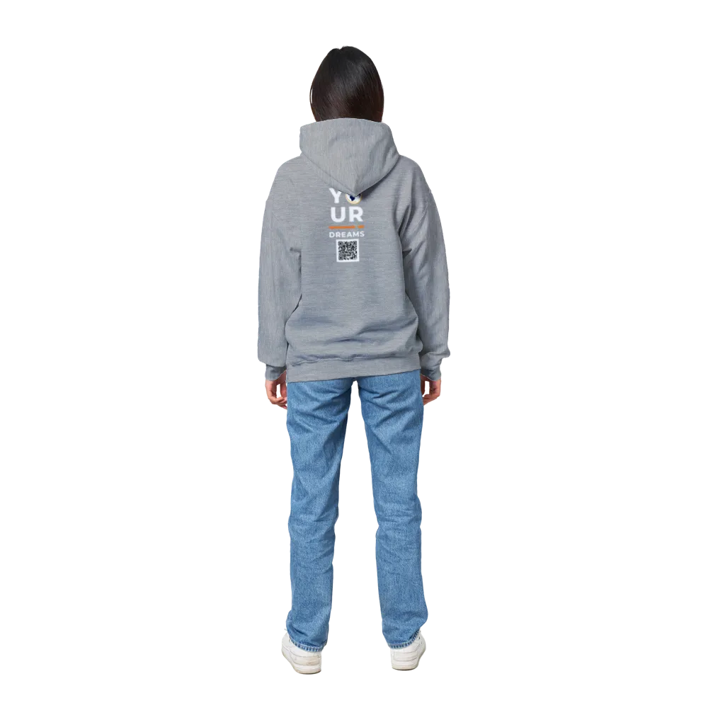 Clubshop Customizable Live Your Dreams  Unisex Pullover Hoodie