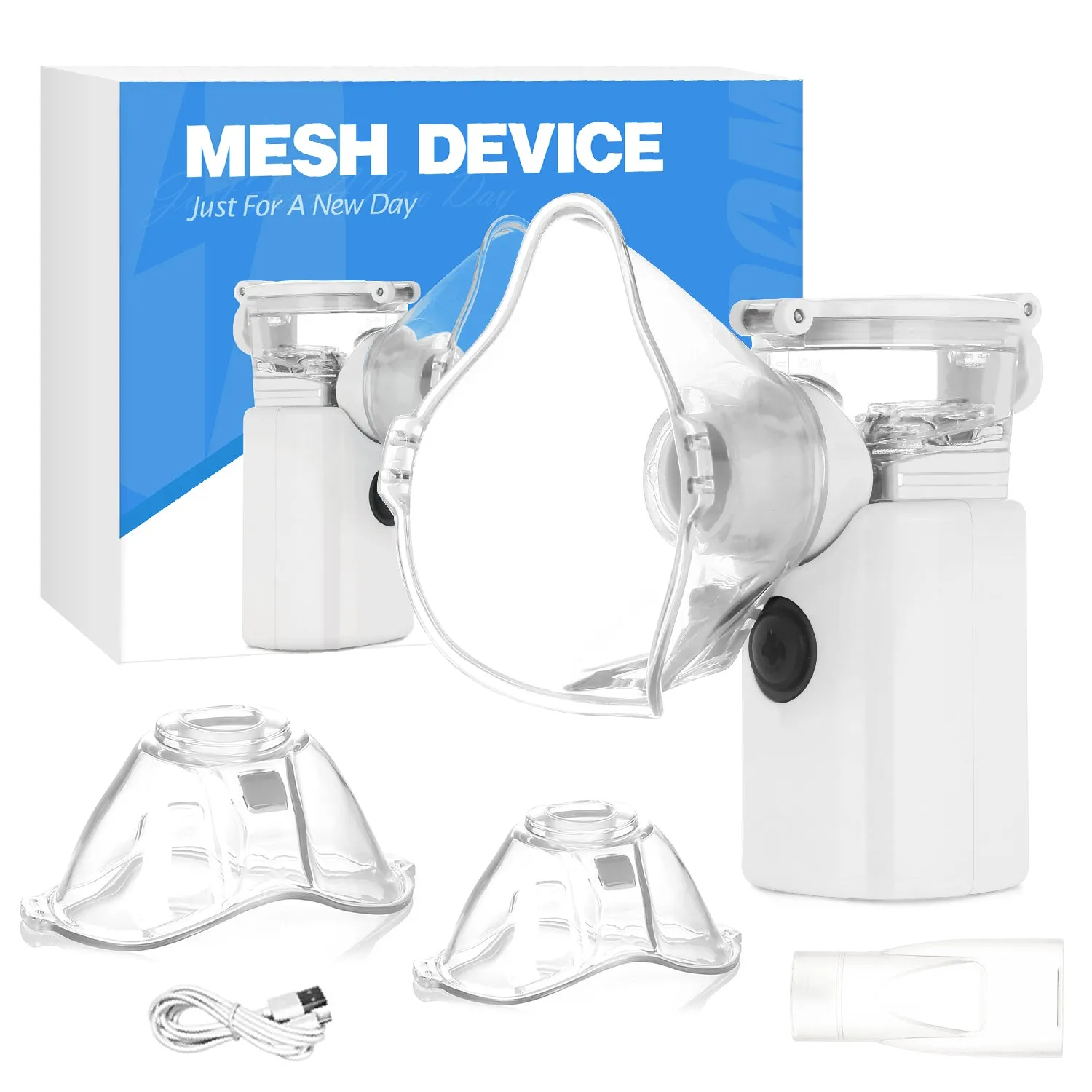 SDOM Portable Handheld Nebulizer Travel Use with Travel Bag