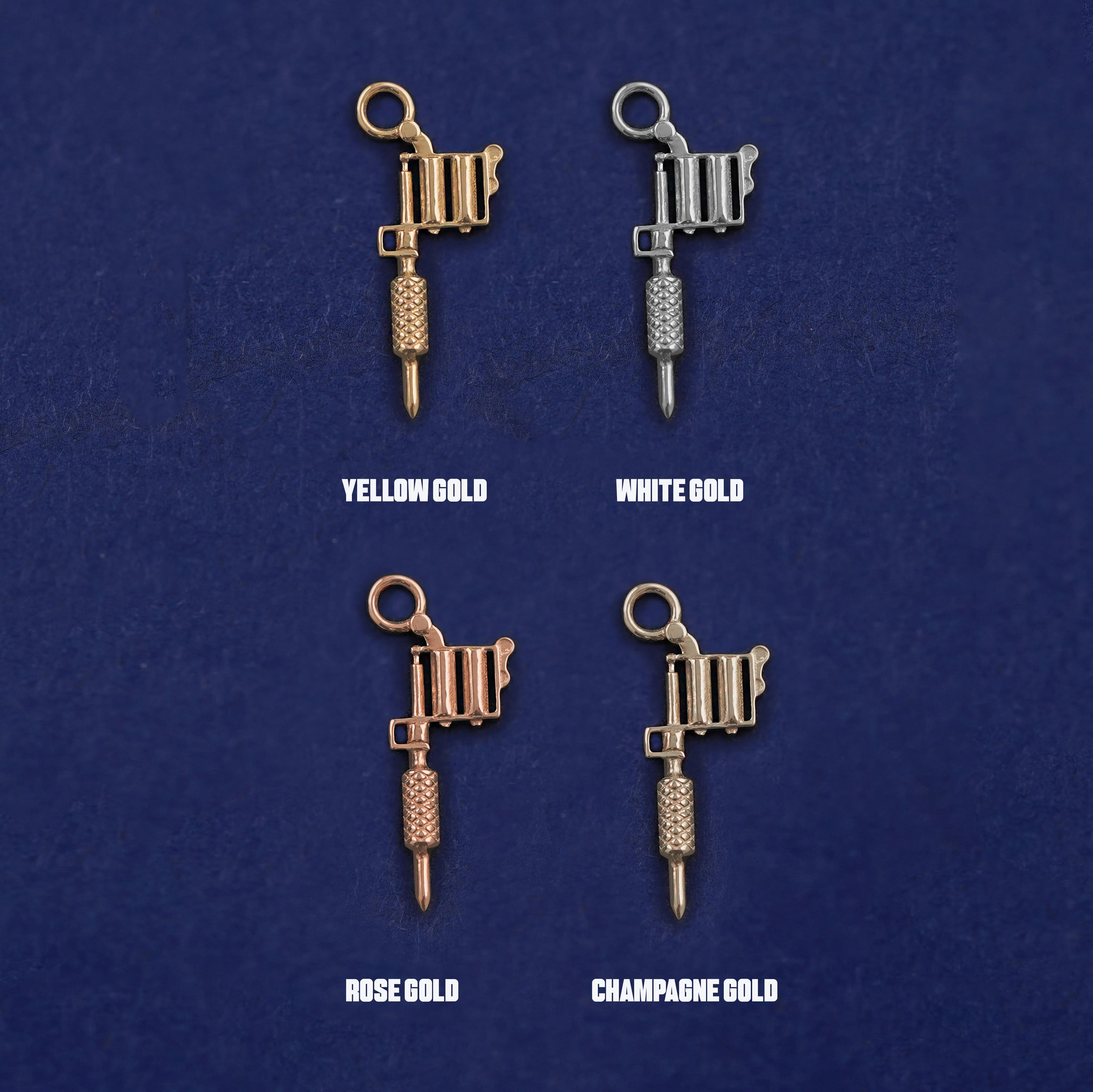Tattoo Machine Charm