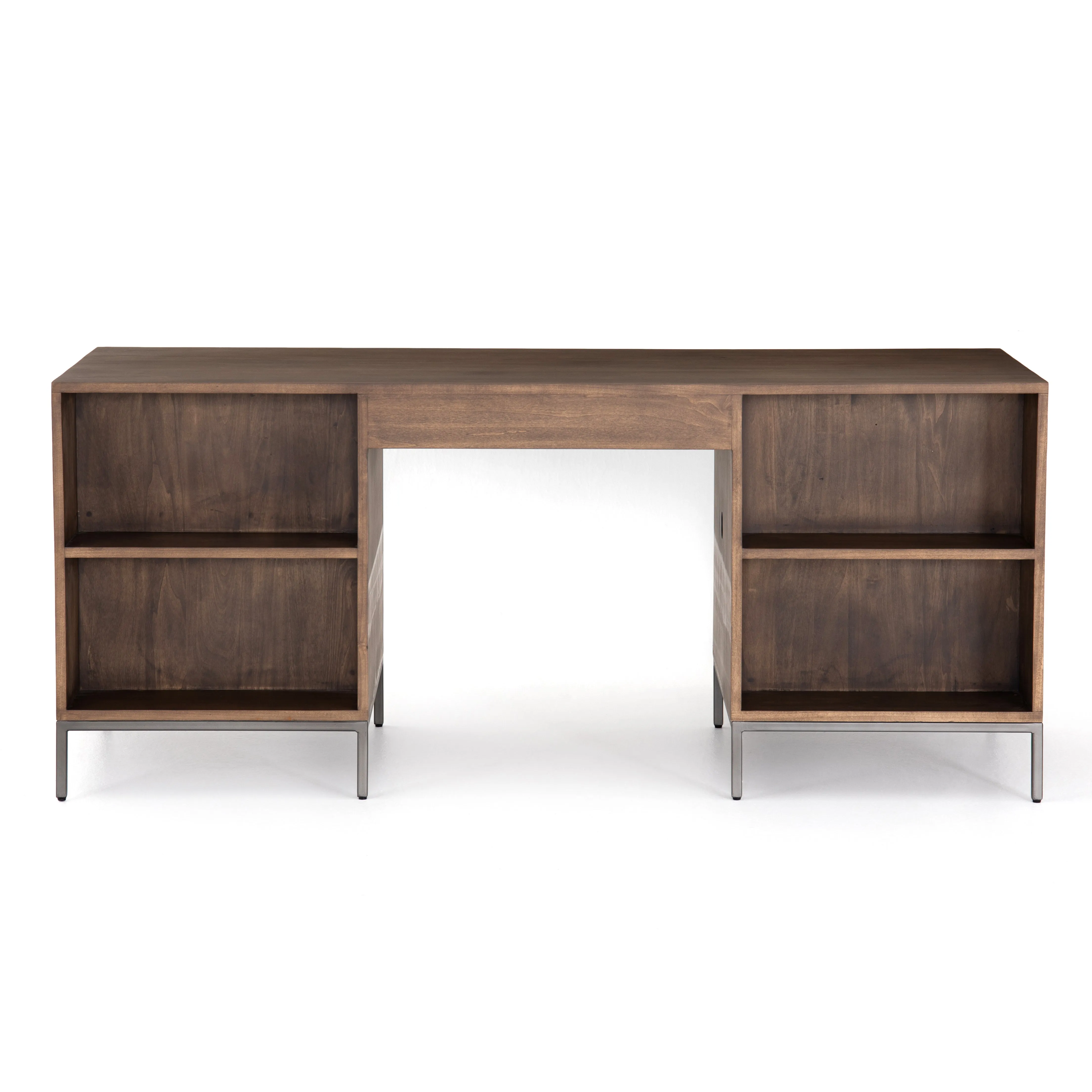 Trey Executive Desk, Auburn Poplar